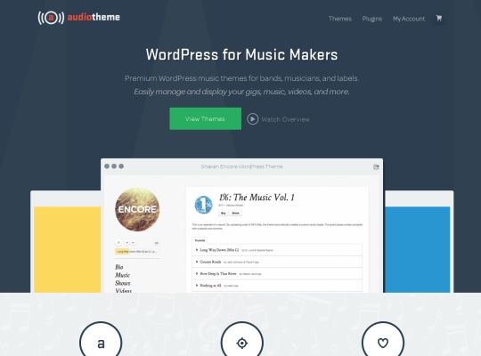 audiotheme screenshot