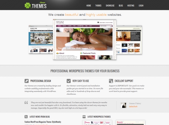 cloverthemes screenshot