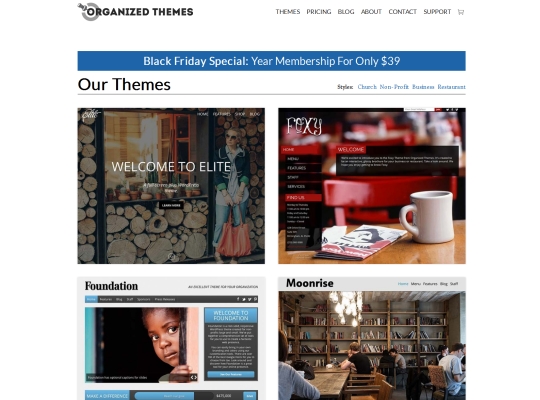 organizedthemes screenshot