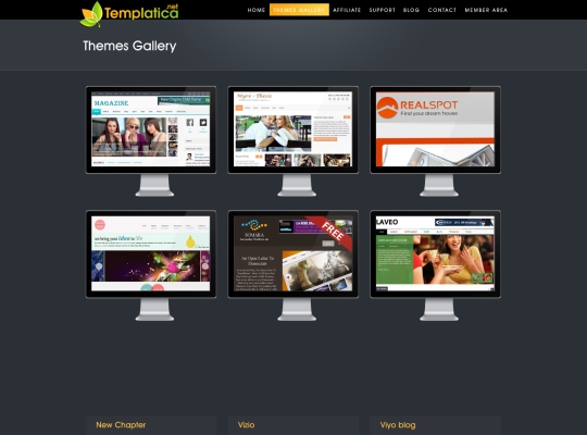 templatica screenshot