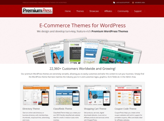 premiumpress screenshot