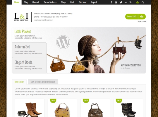 lorem ipsum screenshot