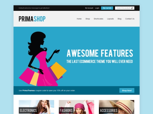 primashop screenshot