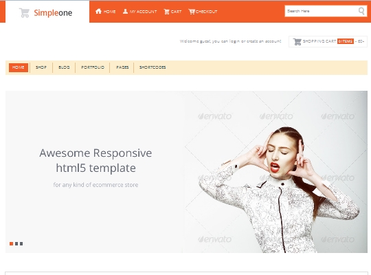 simpleoneresponsive screenshot