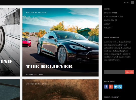 Best-WordPress-Blog-Themes-the-writer