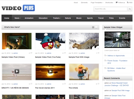 Best-WordPress-Blog-Themes-video-plus