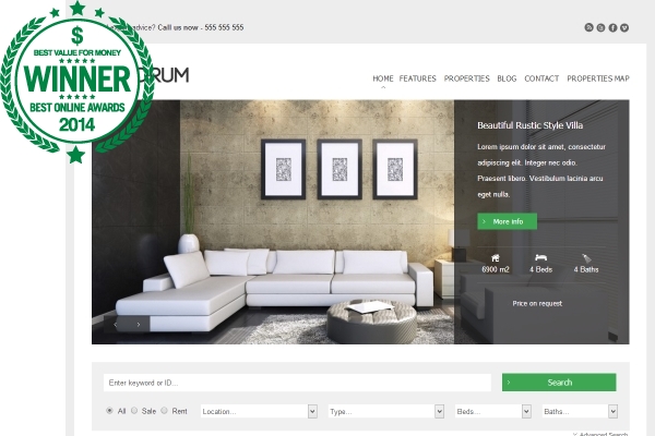 awarded-best-real-estate-themes-2014-decorum