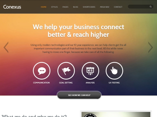 best-premium-wordpress-business-themes-conexus