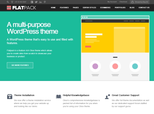 best-premium-wordpress-business-themes-flatpack