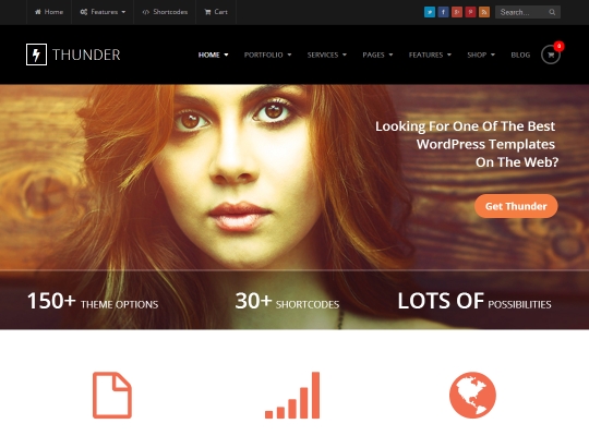 best-premium-wordpress-business-themes-thunder