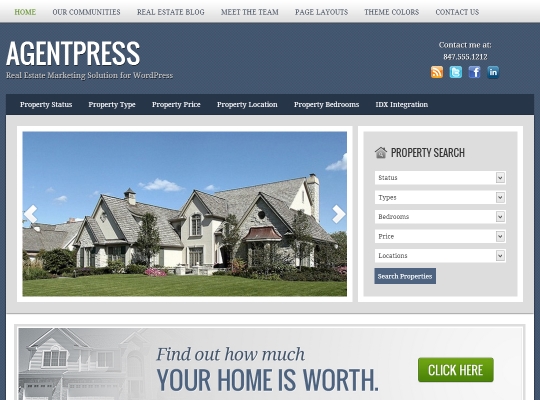 best-wordpress-real-estate-themes-agentpress