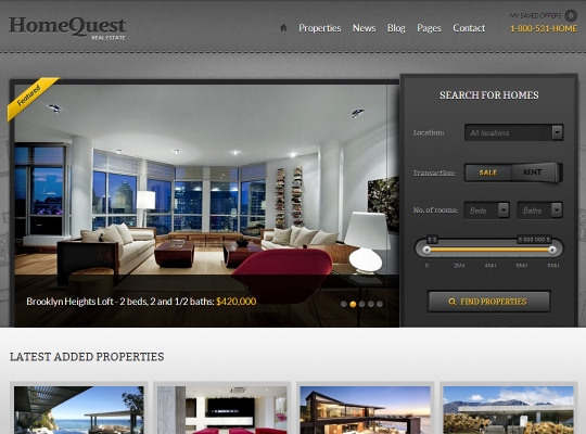best-wordpress-real-estate-themes-homequest