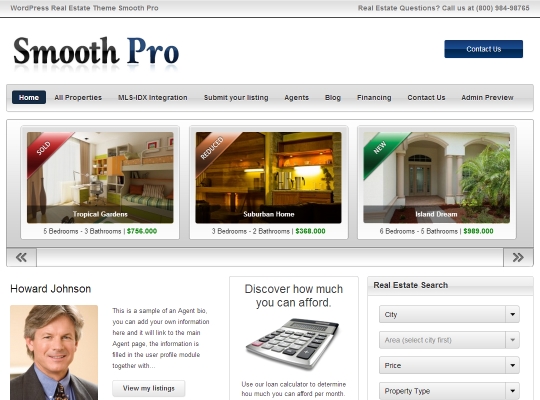 best-wordpress-real-estate-themes-smooth-pro