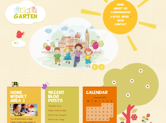 kindergarten-bootstrap-3-wordpress-theme
