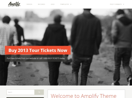 Amplify WordPress theme screenshot