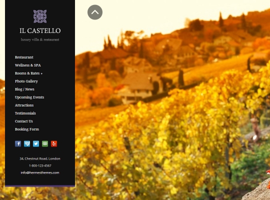 Screenshot Castello WordPress Theme